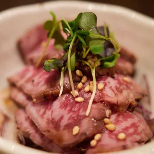 Seared Washu Carpaccio