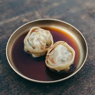 Pork & Chive Dumpling Soup