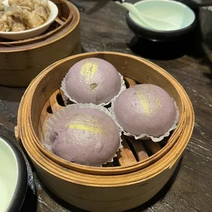 Taro Salted Eggs Buns