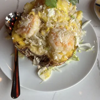 F 1. Pineapple Shrimp Fried Rice