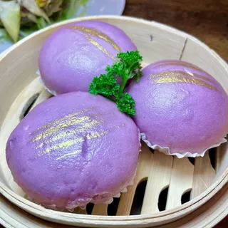 D 1. Purple Gold Yolk Bun