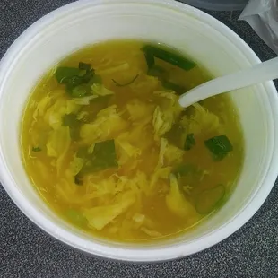 Egg drop soup