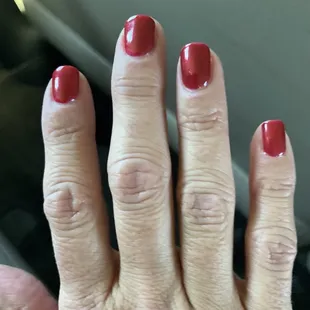 Gel manicure