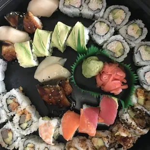 sushi, food, sashimi, sushi and sashimi