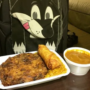 Roast Pork Egg Foo Young