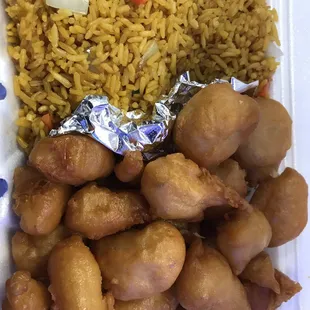 Sweet and sour chicken