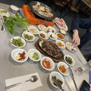 Kalbi and Samgyupsal