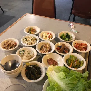 Hella banchan!