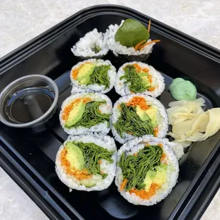 sushi and sashimi, food