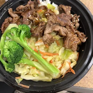 Beef bowl