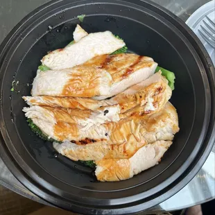Chicken Breast Bowl with Broccoli