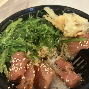 Tuna Poké bowl