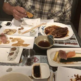 Ordered the lLove Boat it  was not served in the boat came plated