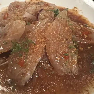 Spicy Albacore Carpaccio Sashimi