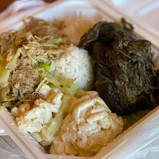 Kalua and Lau Lau Combo