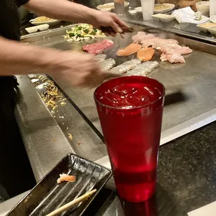 Hibachi grill