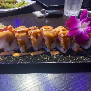 Crazy dragon roll
