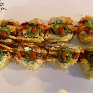 Fire roll: &quot;best sushi roll ever!&quot;