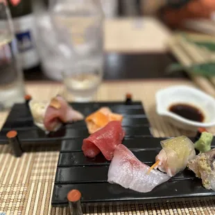 Sashimi platter
