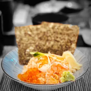 Chirashi bowl @whaevaeats