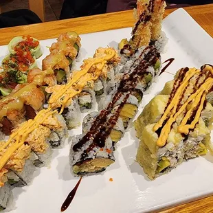 food, sushi, sushi and sashimi, sashimi