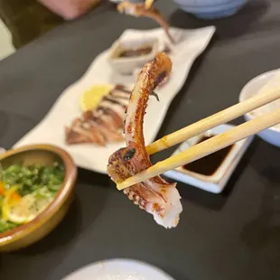 Whole Grilled Squid