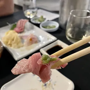 Toro sashimi