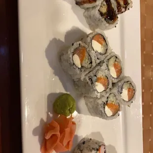 sushi and sashimi, food, sushi, sashimi