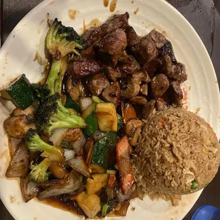 New York strip hibachi