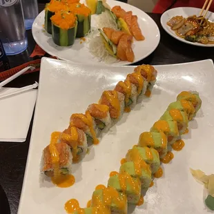 food, sashimi, sushi, sushi and sashimi