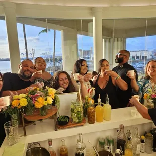 Bar area in Hana Kitchen