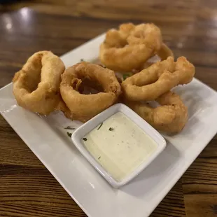 Pickled Onion Rings.