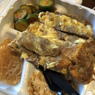 Meat Jun Lunch Plate