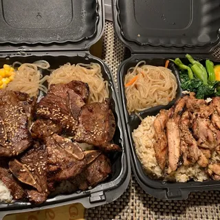 BBQ Chicken Dinner Plate