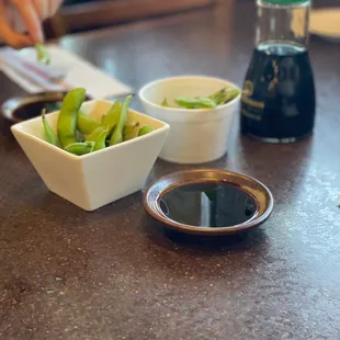 Getting ready for some sushi.