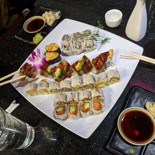 food, sashimi, sushi, sushi and sashimi