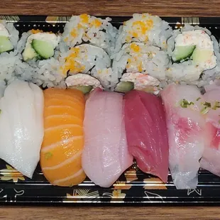 Sushi dinner, regular, comes w chef&apos;s choice 8 pc nigiri