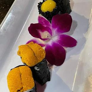 Uni &amp; Quail Eggs