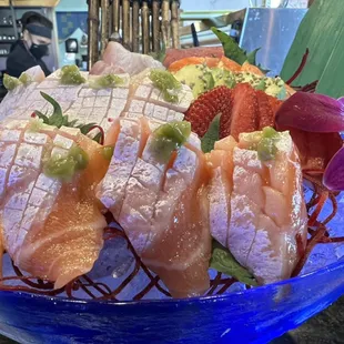 sushi and sashimi, sushi, sashimi, food