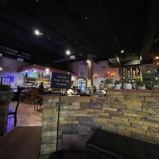 the interior of a restaurant