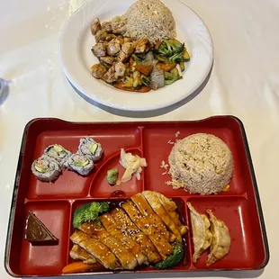 Hibachi Chicken and Bento Chicken