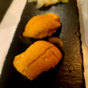 Uni - try it if you dare! - it&apos;s like tasting the ocean, except less salty and buttery