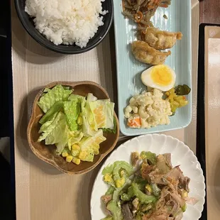 Goya champuru bento
