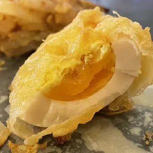 Tempura soft-boiled egg