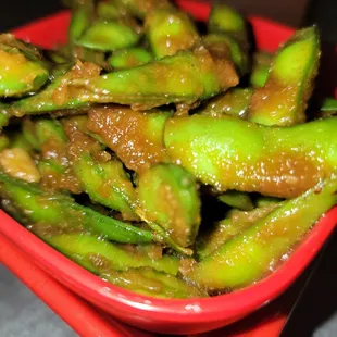 Garlic Edamame