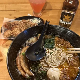 ramen and noodles, food
