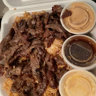 Sukiyaki steak
