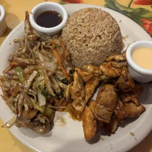 Hibachi chicken