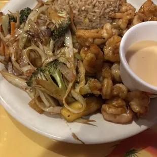 Hibachi shrimp
