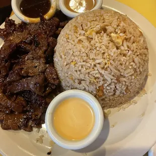 Hibachi sukiyaki steak